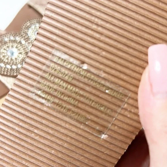 Mix It Python Strap Strappy Women's Wedge - Picture 7 of 8